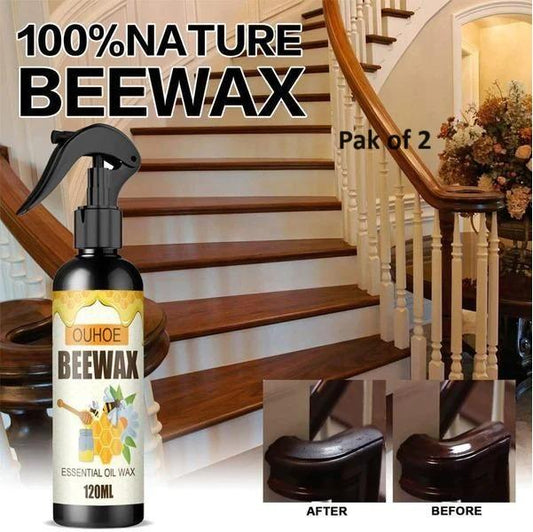 Natural Micro-Molecularized Spray, Furniture Polish and Cleaner for Wood (Pack of 2)